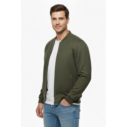 Erkek Büyük Beden Mevsimlik Hakim Yaka Süet Spor Mont BGL-ST05015