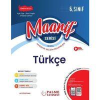 6. Sınıf Maarif Serisi Türkçe Haftalık Deneme Palme Yayınları