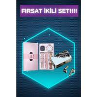Bileklikli Amoled Ekran Akıllı Saat Ve Dijital Göstergeli Kablosuz Bluetooth Kulaklık Anc/ Enc