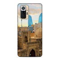 Xiaomi Redmi Note 10 Pro Uyumlu Kılıf Azarbaijan (11) Tam Koruma Ateş Kuleleri