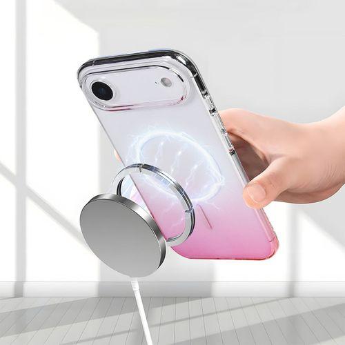 Apple iPhone 17 Air Kılıf M-Safe Şarj Özellikli Zore Septik Silikon Kapak