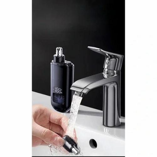 Cep Çakmak Model Usb Şarjlı Burun Kulak Yanak Kıl Tüy Temizleme Makinesi