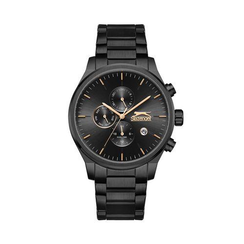 Slazenger SL.09.2400.2.04 Quartz Çelik Siyah 43 mm Erkek Kol Saati