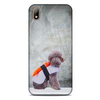 Huawei Y5 2019 Kılıf Köpek Kıyafetleri (39) Liquid Crystal Kılıf China Sushi Yağmurluk