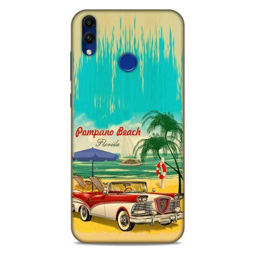 Retro (16) Desen Kalın Kılıf Renkli Huawei Honor 8C Kılıf
