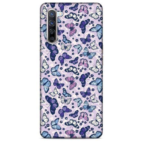 Oppo Reno 3 Pro 5g Kılıf Kelebek Etkisi (28) Arka Kapak Karışık Renkli
