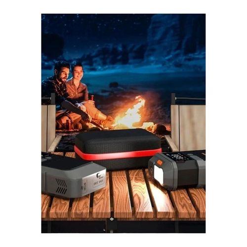 Şarjlı 12.000 Mah Taşınabilir Çanta Araç Akü Şarj Takviyeli Işıklı Hava Kompresörü Powerbankli