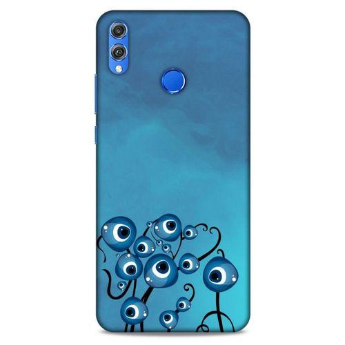 Nazarium (12) Desenli Silikon Kapak Huawei Honor 8x Kılıf