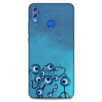 Nazarium (12) Desenli Silikon Kapak Huawei Honor 8x Kılıf