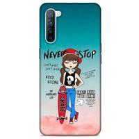 Sokak Modası 09 Oppo Reno 3 Kılıf Desenli Silikon