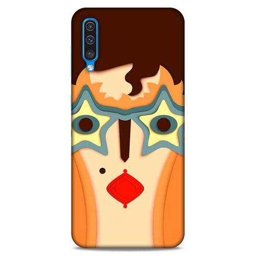 Lopard Samsung Galaxy A50 Uyumlu Kılıf Soyut Sanat (2) Desenli Kabı