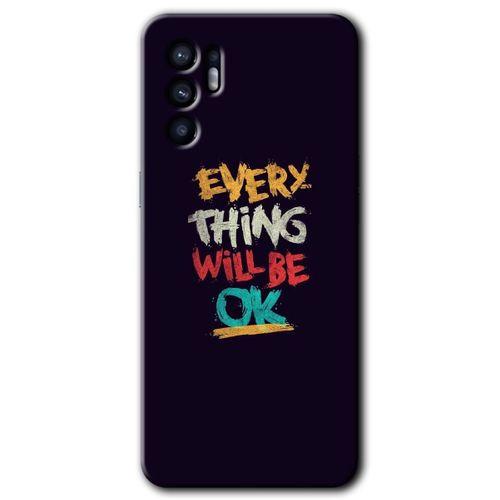 Potkal Hediye Fabrikası Oppo Reno 6 Kılıf HD Desen Baskılı Arka Kapak - Everything