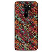 Xiaomi Redmi Note 8 Pro Kılıf Pastel Renkler (38) Neo Hybrid Kılıf Kırmızı Tonlar