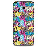 Graffitix (7) Desenli Silikon Kapak Samsung Galaxy J4 Plus Kılıf