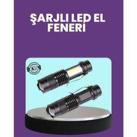 Suya Dayanıklı 4 Modlu Mini Led El Feneri