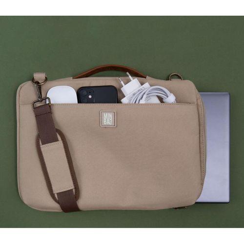 Minbag Micheal 15" Laptop Çantası Krem