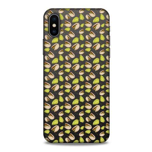 Frutix Fıstık 01 Apple Iphone X Kılıf Desenli Silikon