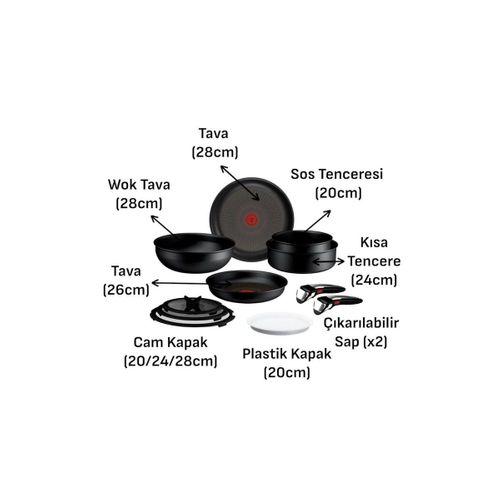 Tefal Ingenio Experience Fusion Core 9x Büyük Tava ve Tencere Seti 11 Parça