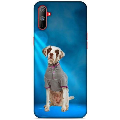 Oppo Realme C3 Kılıf Köpek Kıyafetleri (40) Fit Silikon Kılıf Dalmaçyalı Tşirt