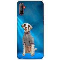 Oppo Realme C3 Kılıf Köpek Kıyafetleri (40) Fit Silikon Kılıf Dalmaçyalı Tşirt