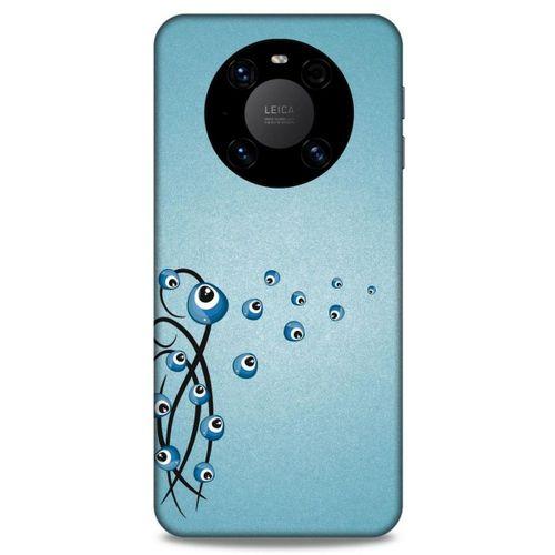 Lopard Huawei Mate 40 Pro Uyumlu Kılıf Nazarium (16) Kalın Kılıf