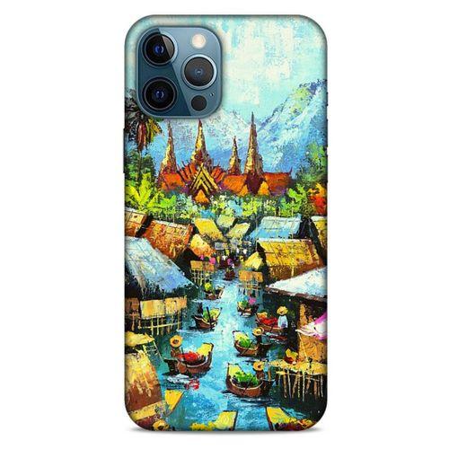 Cityx (19) Apple iPhone 12 Pro Max Kılıf Silikon Kapak Desenli