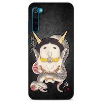 Lopard Xiaomi Redmi Note 8T Uyumlu Kılıf Tattoo's (50) Shockproof Kılıf Hannya Kijo Dövme