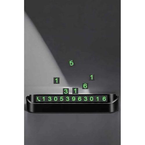 Araç İçi Numaratör Numaralık Torpido Üstü Açılır Kapanır Telefon Numarası Bırakma