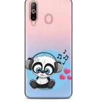 Zoologix (74) Samsung Galaxy M31s Şeffaf Kılıf Silikon Desenli