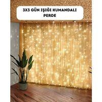 Dekoratif Perde Peri Led Günışığı Renk 8 Fonksiyonlu Işık