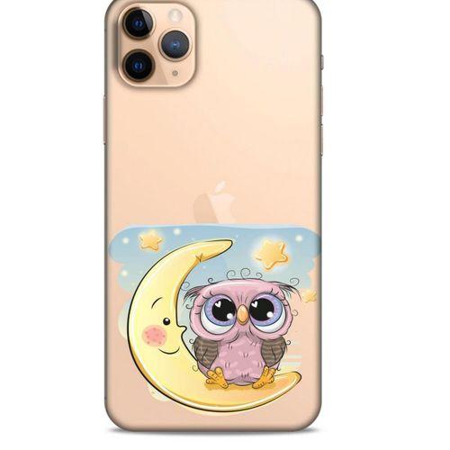 Zoologix (69) Apple iPhone 12 Pro Şeffaf Kılıf Silikon Desenli