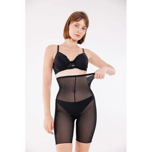 Freshness 0007 Lazer Kesim Tül Yüksek Bel Şort Korse