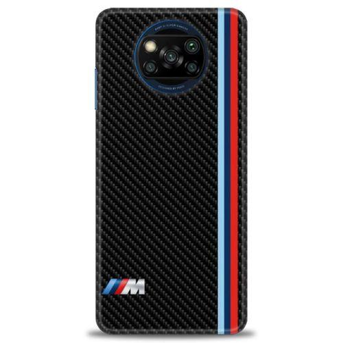 Xiaomi Poco X3 Pro Kılıf HD Baskılı Kılıf - BMW + Tam Ekran Koruyucu