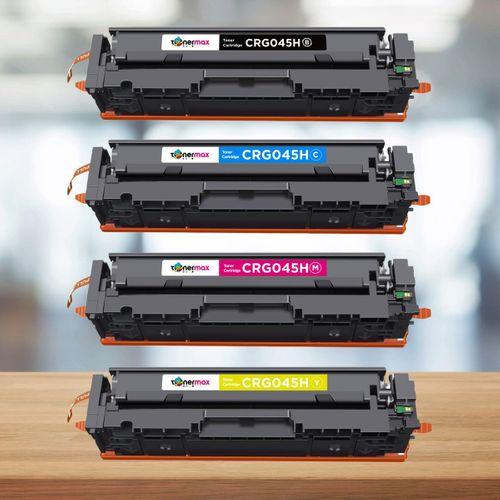 Canon CRG-045H Set Muadil Toneri/ LBP-611Cn / LBP-613Cdw / MF-631Cn / MF-633Cdw / MF-635Cx -Eco