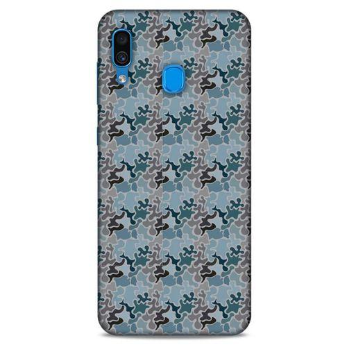 Kamuflaj 27 Samsung Galaxy A30 Kılıf Silikon Kapak