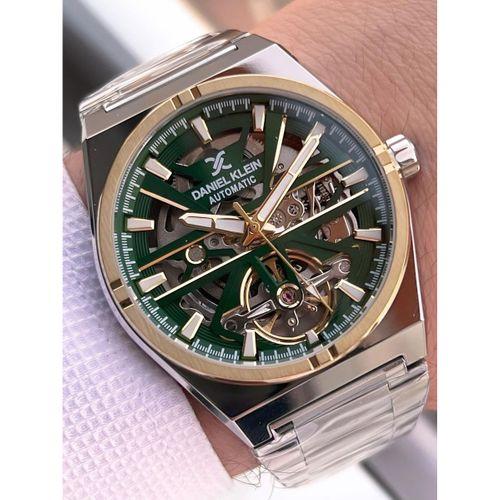 Daniel Klein Otomatik Erkek Kol Saati 30 Metre Suya Dayanıklı Çelik Kordon + Bileklik Hediyeli VS.BLKT.0708