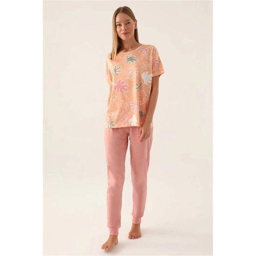 Rolypoly 3386-s Kadın Kısa Kol Pijama Takımı