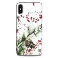 Y.Liva-2021 Özel Seri Yeniyıl Apple iPhone XS Max Kılıf Silikon Kapak