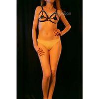 Deri Sütyen Fantazi Giyim Harness - Brf112