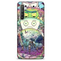 Realme XT Uyumlu Kılıf Rick And Morty (48) Bumper Kılıf Decoy Jerrys