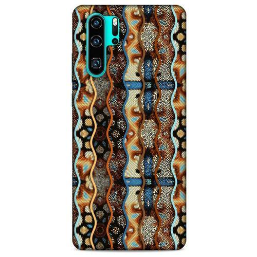 Huawei P30 Pro Kılıf Baskılı Özel Seri Taşlı (33) Hybrid Kılıf