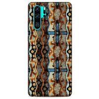 Huawei P30 Pro Kılıf Baskılı Özel Seri Taşlı (33) Hybrid Kılıf