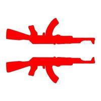 CG Cg Kırmızı Silah Depo Şeridi