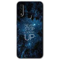 Oppo A31 Kılıf HD Desen Baskılı Arka Kapak - Stars Wallpaper + Kırılmaz Cam