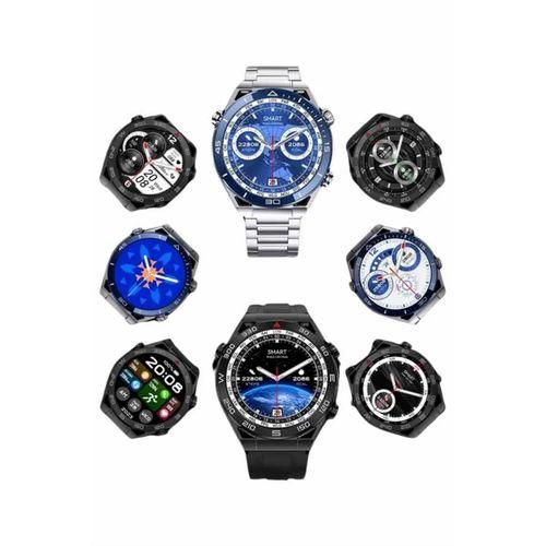 Akıllı Saat 1.62 İnç Ultimate Nabız Sensörlü Sesli Görüşme Yapabilen