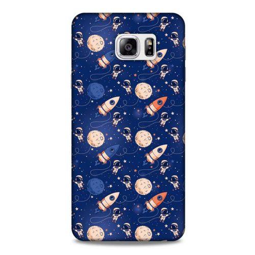 Samsung Galaxy Note 5 Uyumlu Kılıf Mavi Delisi (30) Silicone Case Galaksi