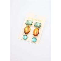 Taşlı Küpe - ÇOK RENKLİ