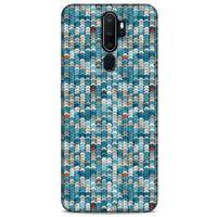 Geometrix 76 Oppo A5 2020 Kılıf Silikon Kapak