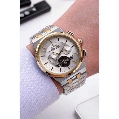 Reward Otomatik İç Fonksiyonlar Aktif 50 Mt Suya Dayanıklı Çelik Kordn Erkek Kol Saati VS.BLKT.0862