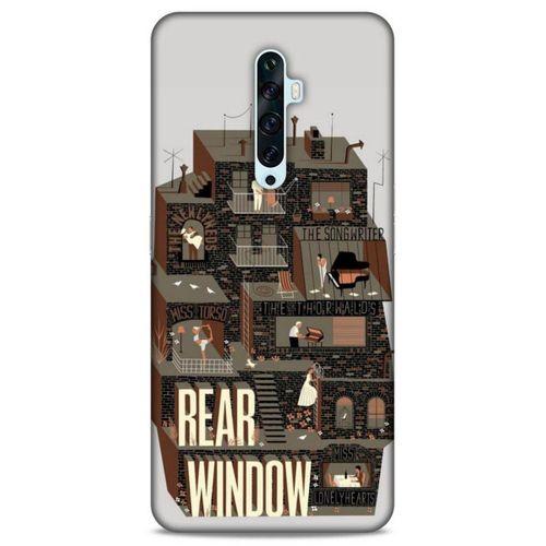 Lopard Oppo Reno 2z Uyumlu Kılıf IMDB Film (49) Ultra Silikon Kılıf Arka Pencere